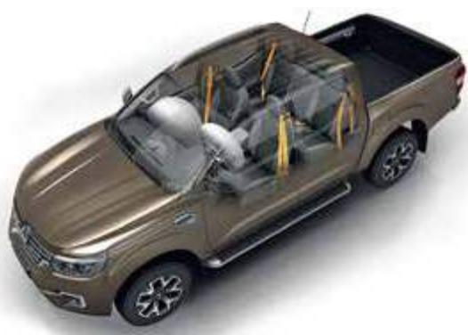 RENAULT ALASKAN - Distribución Electrónica del Freno - EBD - 1