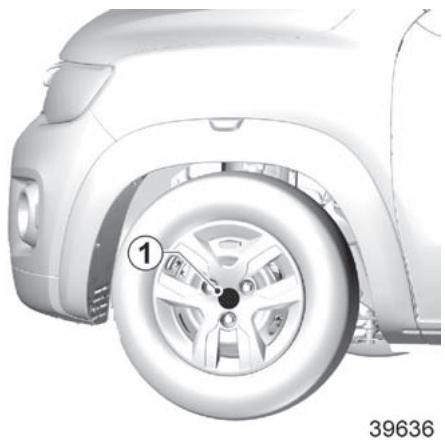 RENAULT KWID - WHEEL TRIM, TOOLS - 1