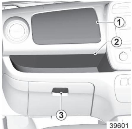 RENAULT KWID - PASSenger COMPARTMENT STORAGE, FITTINGS - 1