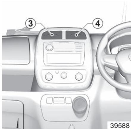 RENAULT KWID - Lateral Air vents(Left and Right) - 1