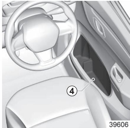 RENAULT KWID - PASSenger COMPARTMENT STORAGE, FITTINGS - 2