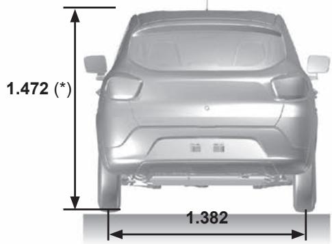 RENAULT KWID - DIMENSIONS (in metres) - 3