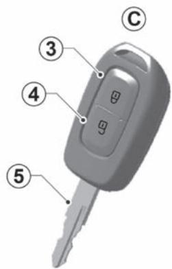 RENAULT KWID - KEYS, RADIO FREQUENCY REMOTE CONTROL: general information(1/2) - 3