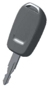 RENAULT KWID - RADIO FREQUENCY REMOTE CONTROL: batteries - 1