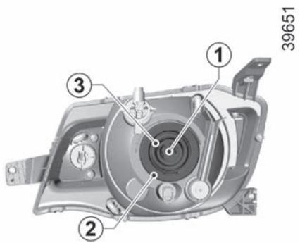 RENAULT KWID - FRONT LIGHTS-CHANGINE HEAD LAMP MAIN BULB - 1