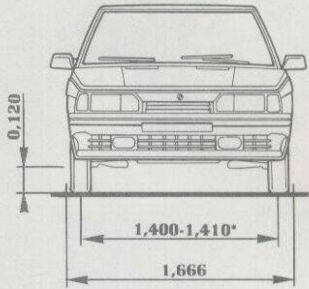 RENAULT R11 - Caracteristiques generales (en metres) - 2