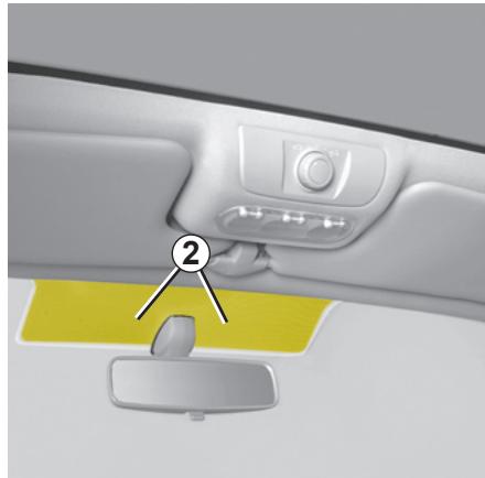 RENAULT SCENIC 2 - Leve-vitres manuels / pare-brise - 1