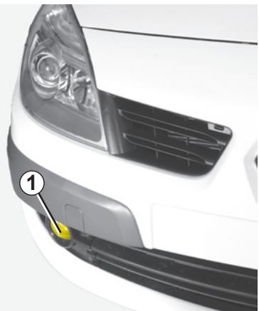 RENAULT SCENIC 2 - Projecteurs avant : feux de brouillard avant/additionnels - 1
