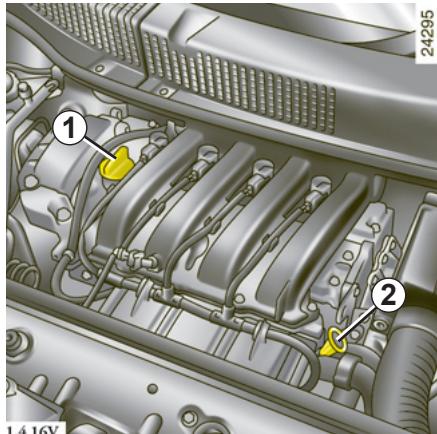 RENAULT SCENIC 2 - Dépassement du niveau maximum d'huile moteur - 2