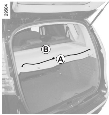 RENAULT SCENIC 3 2010 - Tablette arrriere - 1