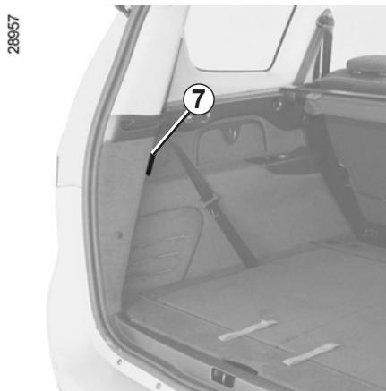 RENAULT SCENIC 3 2010 - Eclaireur de boite a gants 6 - 1