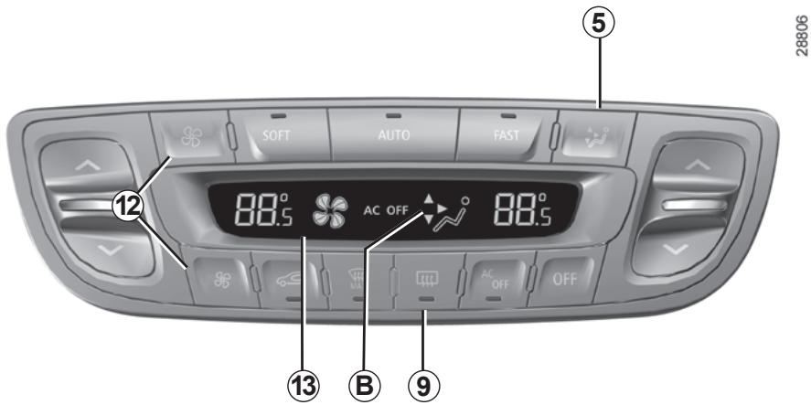 RENAULT SCENIC 3 2010 - CLIMATISATION AUTOMATIQUE (4/5) - 1
