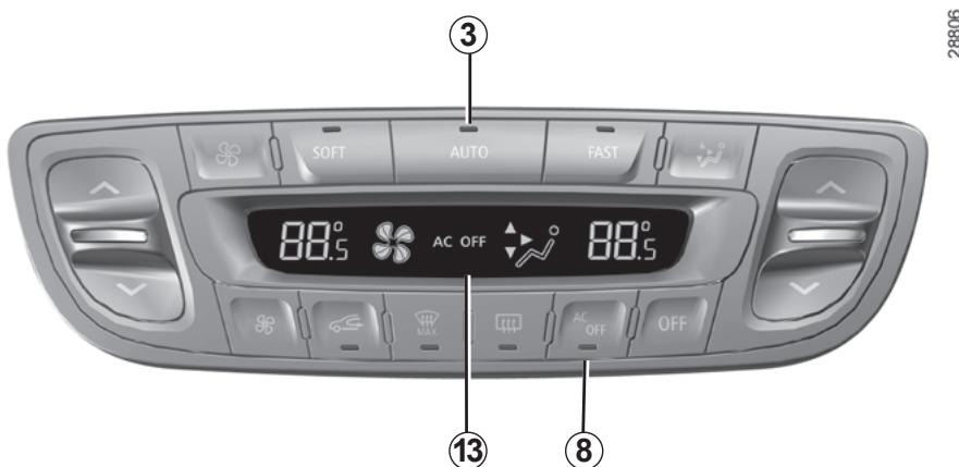RENAULT SCENIC 3 2010 - CLIMATISATION AUTOMATIQUE (3/5) - 1
