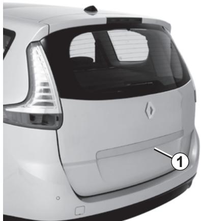 RENAULT SCENIC 3 2010 - COFFRE À BAGAGES - 1