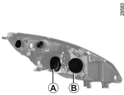 RENAULT SCENIC 3 2010 - PROJECTEURS AVANT : remplacement des lampes (2/2) - 1