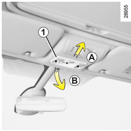RENAULT SCENIC 3 2010 - ÉCLAIRAGE INTÉRIEUR : remplacement des lampes (1/2) - 1
