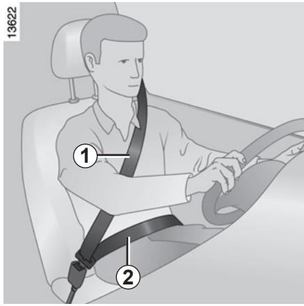 RENAULT SCENIC 3 2011 - Réglage de la position de conduite - 1