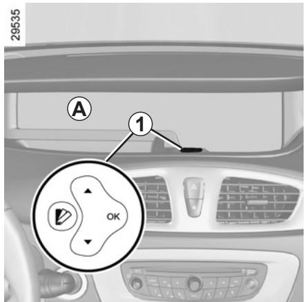 RENAULT SCENIC 3 2011 - TABLEEAU DE BORD : tímoins lumineux (1/5) - 1