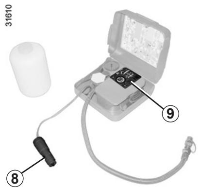 RENAULT SCENIC 3 2011 - KIT DE GONFLAGE DES PNEUMATIQUES (3/3) - 1