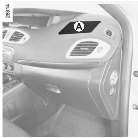 RENAULT SCENIC 3 2011 - Airbag conducteur et passager - 2