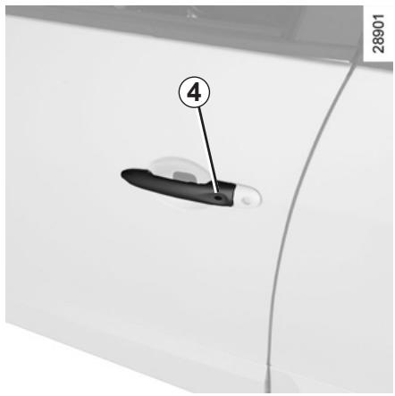 RENAULT SCENIC 3 2011 - CARTE RENAULT « MAINS LIBRES » : utilisation (2/3) - 1