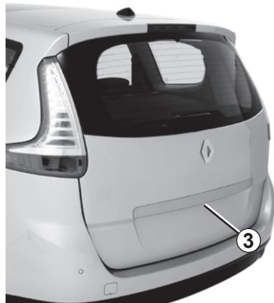 RENAULT SCENIC 3 2011 - Déverrouillage du vehicule - 1