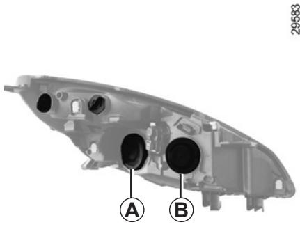 RENAULT SCENIC 3 2011 - PROJECTEURS AVANT : remplacement des lampes (2/2) - 1