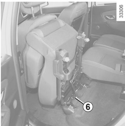RENAULT SCENIC 3 2011 - FONCTIONNALITE DES SIÉGES ARRIÈRE (2/2) - 1
