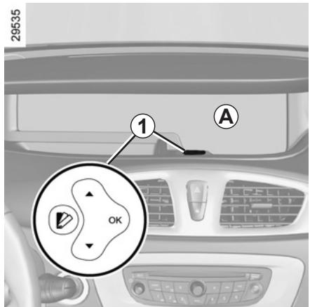RENAULT SCENIC 3 2012 - TABLEEAU DE BORD : tímoins lumineux (1/5) - 1