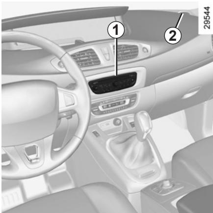 RENAULT SCENIC 3 2012 - PRÉÉQUIPEMENT RADIO - 1