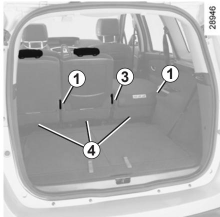 RENAULT SCENIC 3 2012 - Siège sans commande 2 - 1