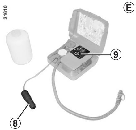 RENAULT SCENIC 3 2012 - KIT DE GONFLAGE DES PNEUMATIQUES (3/5) - 1