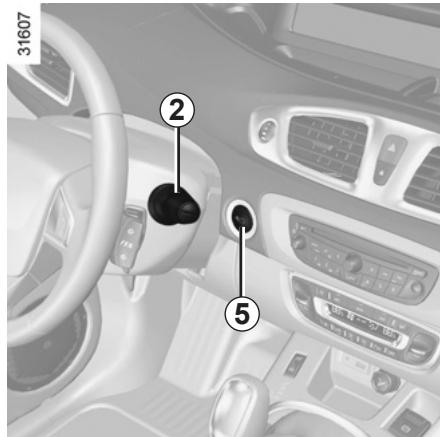 RENAULT SCENIC 3 2012 - Tableau de bord en miles - 1