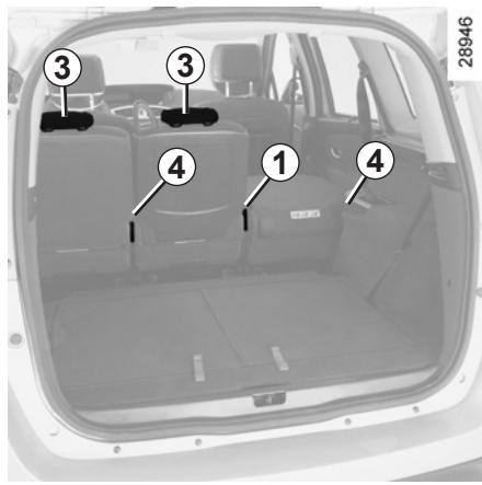 RENAULT SCENIC 3 2012 - Pour avancer ou reculer les sièges - 1