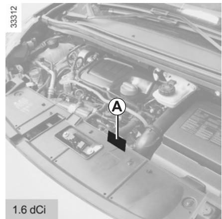 RENAULT SCENIC 3 2012 - PLAQUES D'IDENTIFICATION MOTEUR (2/2) - 4