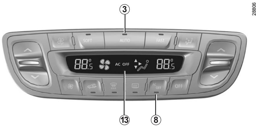 RENAULT SCENIC 3 2012 - CLIMATISATION AUTOMATIQUE (3/5) - 1