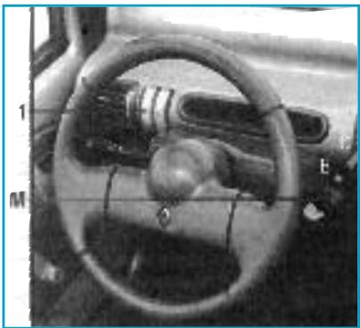 RENAULT TWINGO 1 - Essuie-lave-vitre de lunette arrêté - 1