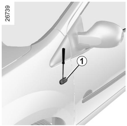 RENAULT TWINGO 2 2011 - RÉPÉTITEURS LATERAUX : remplacement des lampes - 1