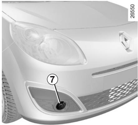 RENAULT TWINGO 2 2011 - Type de la lampe: PY21W. - 2