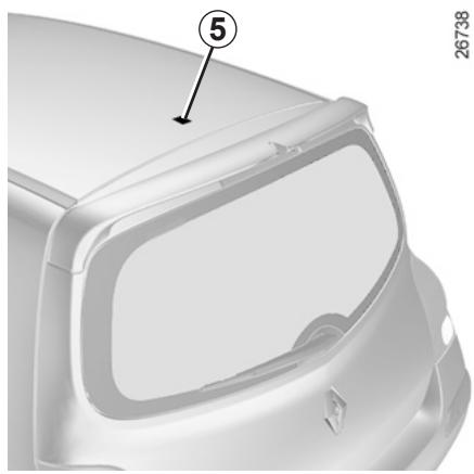 RENAULT TWINGO 2 2011 - Haut-parleurs dans les panneaux arrière 4 - 1