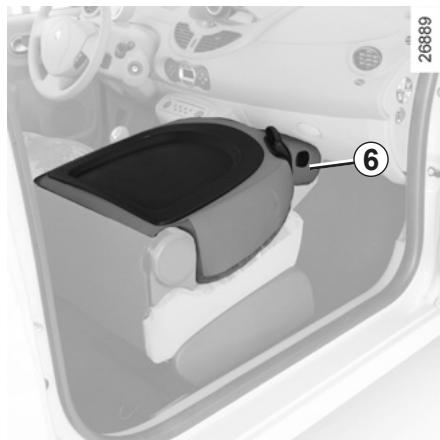 RENAULT TWINGO 2 2011 - Position tablette - 1