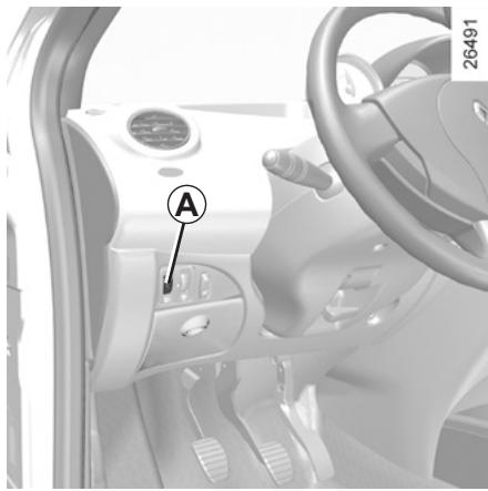 RENAULT TWINGO 2 2011 - Réglage électrique de la hauteur des faisceaux - 1