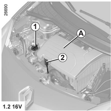 RENAULT TWINGO 2 2011 - Dépassement du niveau maximum d'huile moteur - 2