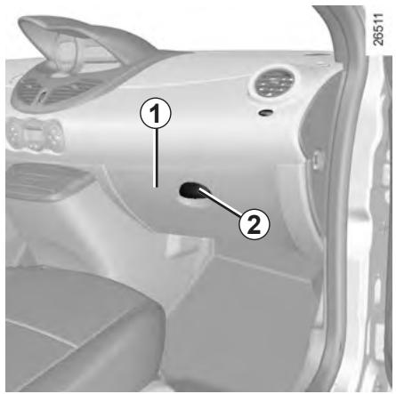 RENAULT TWINGO 2 2012 - RANGEMENTS, AMÉNAGEMENTS HABITACLE (1/3) - 1