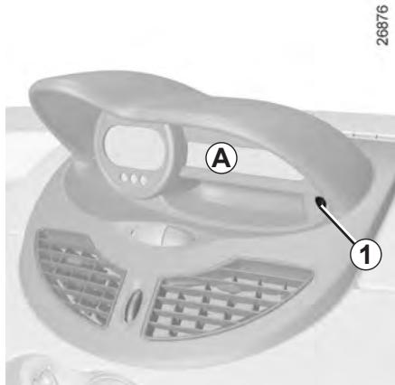 RENAULT TWINGO 2 2012 - HEURE ET TEMPERATURE EXTÉRIÉURE (1/2) - 1