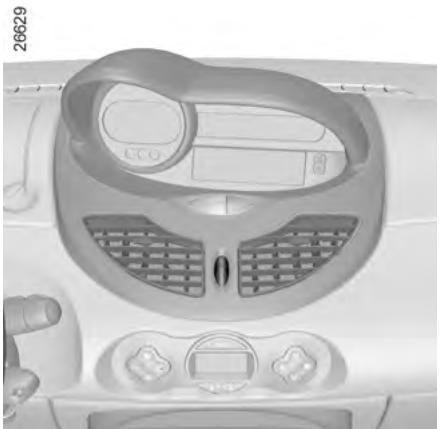 RENAULT TWINGO 2 2012 - TABLEEAU DE BORD : témoins lumineux (3/4) - 1