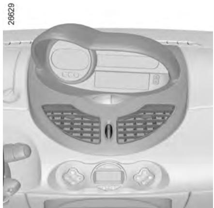 RENAULT TWINGO 2 2012 - TABLEEAU DE BORD : témoins lumineux (2/4) - 1