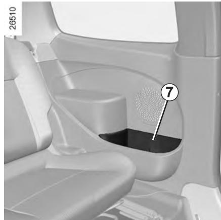 RENAULT TWINGO 2 2012 - Rangement de console centrale 5 - 2