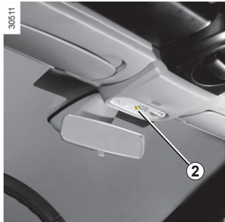 RENAULT WIND 2010 - Plafonnier - 1