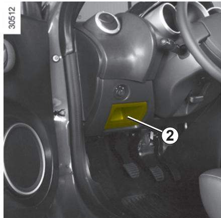RENAULT WIND 2010 - Vide-poches de portes 1 - 1